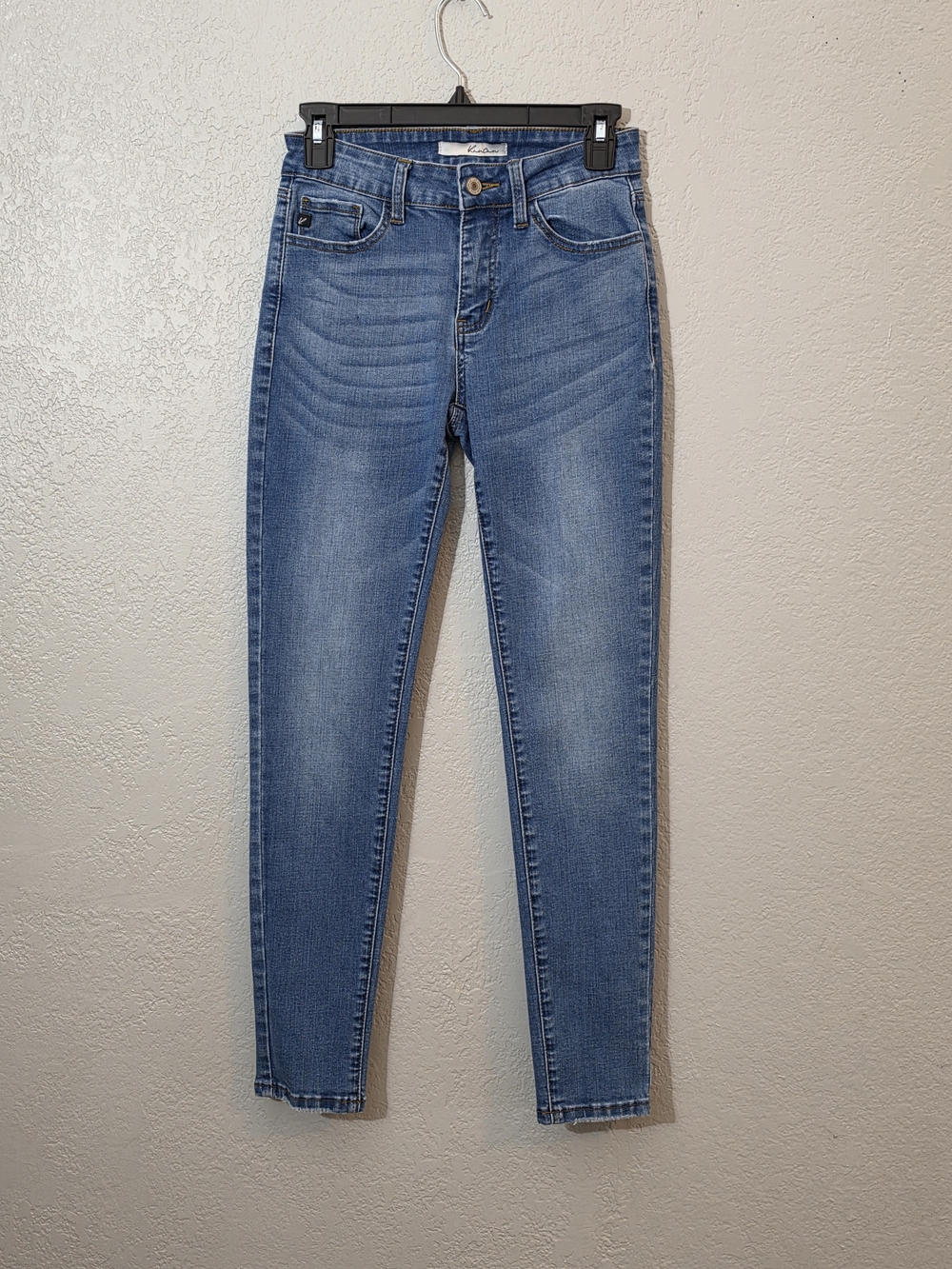 KanCan Mid Rise Medium Wash Skinny Stretch Jeans Womens 26